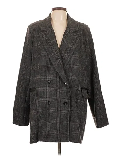 Pre-owned Ruti Coat In Gray