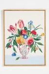 Ruti Shaashua For Artfully Walls Peacock Vase Wall Art In Pink