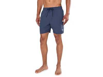 Rvca 17 Crest Elastic Shorts Men's Shorts Moody Blue: Md One Size In Multi