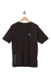 Rvca 2x Performance T-shirt In Black