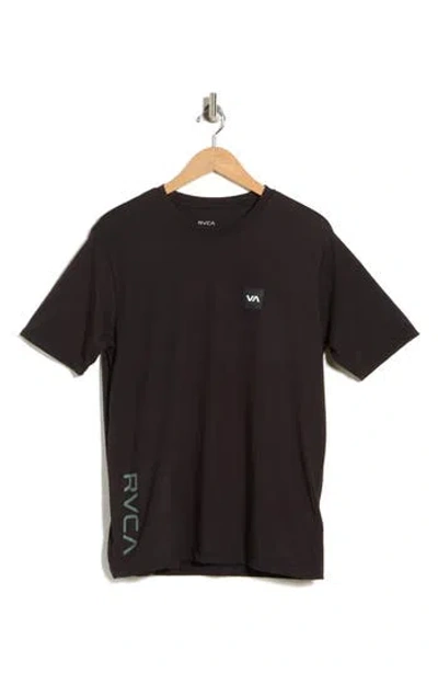 Rvca 2x Performance T-shirt In Black