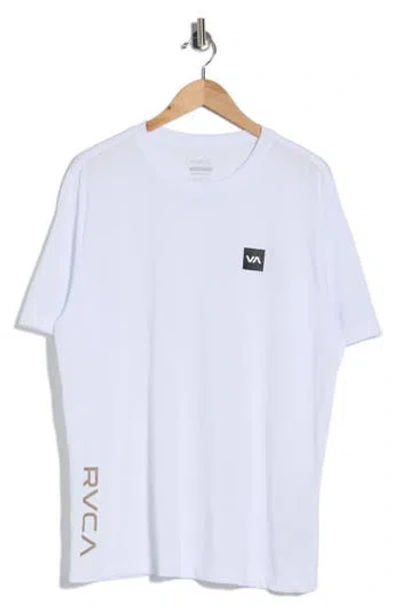 Rvca 2x Performance T-shirt In White