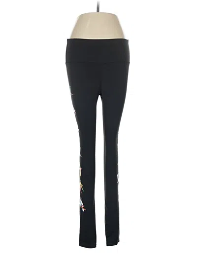 Pre-owned Rvca Active Pants In Black