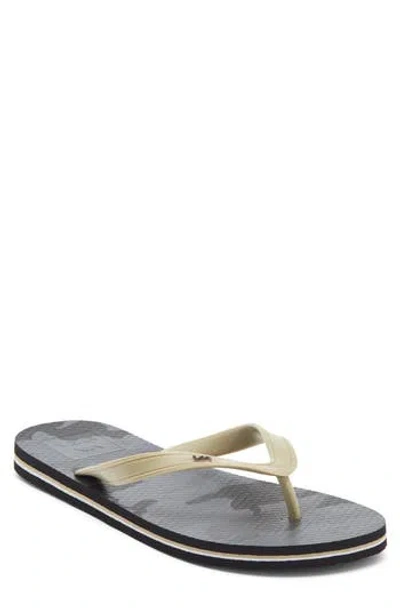 Rvca All The Way Flip Flop In Gray