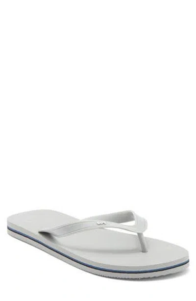 Rvca All The Way Flip Flop In Gray