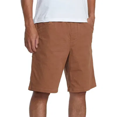 Rvca Americana Carpenter 17" Short In Copper In Multi