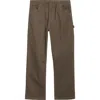 Rvca Americana Carpenter Pants In Brown