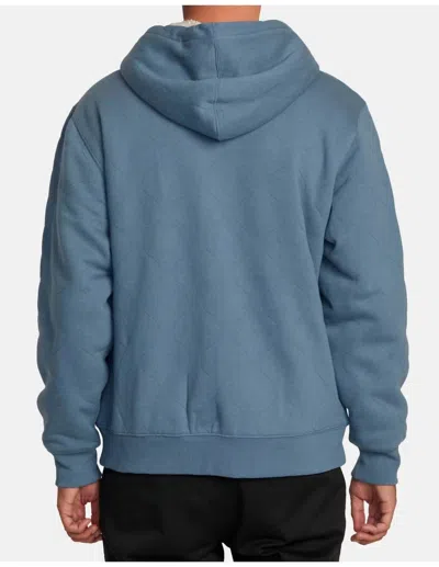 Rvca Arrow Fleece In Industrial Blue In Multi