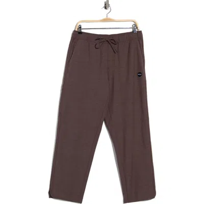 Rvca Ascend Straight Leg Pants In Mocha