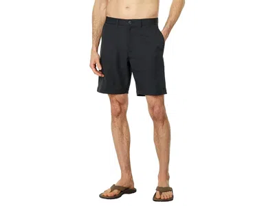 Rvca Back In 19 Hybrid Shorts In Black