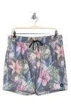 Rvca Barnes Swim Trunks In Multi