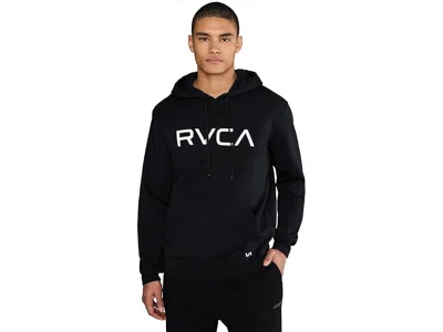 Rvca Big  Hoodie In Black
