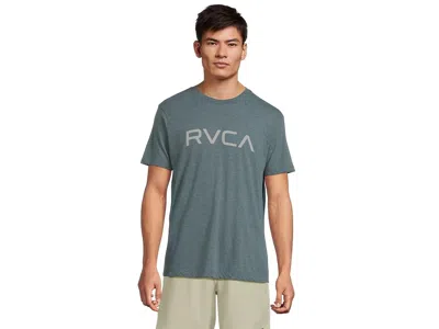 Rvca Big  Short Sleeve T-shirts In Blue