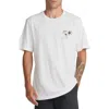 Rvca Bryce Bloom Graphic T-shirt In White