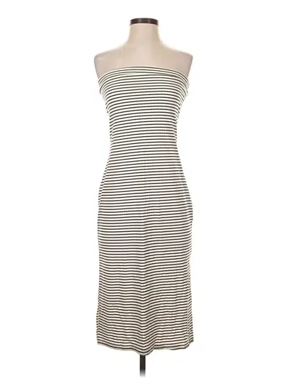 Pre-owned Rvca Casual Dress In Gray