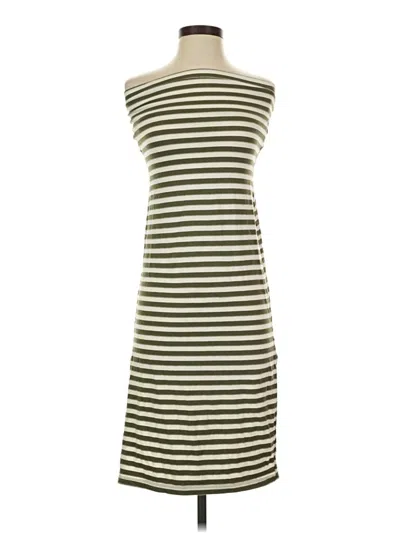 Pre-owned Rvca Casual Dress In Green