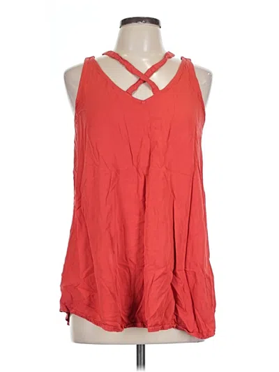 Pre-owned Rvca Casual Dress In Red