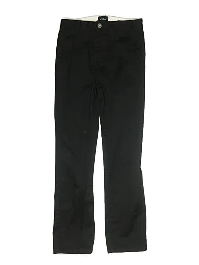 Pre-owned Rvca Kids' Casual Pants In Black