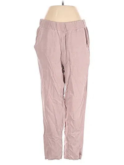 Pre-owned Rvca Casual Pants In Pink