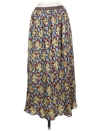 Pre-owned Rvca Casual Skirt In Blue