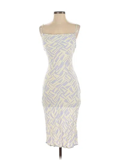 Pre-owned Rvca Cocktail Dress In Gray