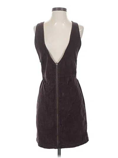 Pre-owned Rvca Cocktail Dress In Gray