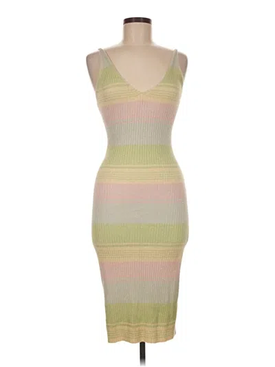 Pre-owned Rvca Cocktail Dress In Green