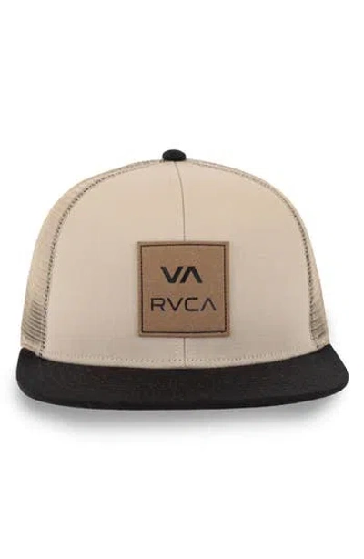 Rvca Cool Head Trucker In Brown