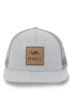 Rvca Cool Head Trucker In Gray