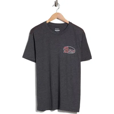 Rvca Corral Slim Fit Graphic T-shirt In Black