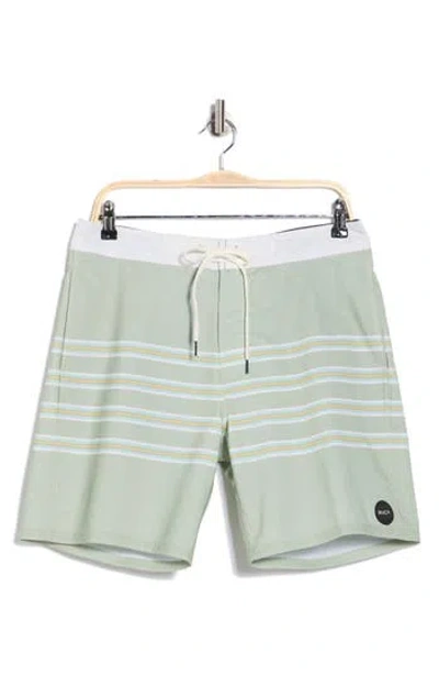 Rvca County Line Swim Trunks In Multi