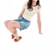 Rvca Crawford Long Short In Blue In Blue