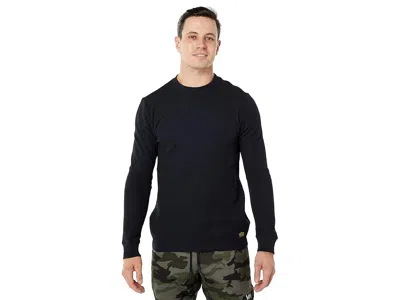 Rvca Day Shift Thermal Long Sleeves In Black