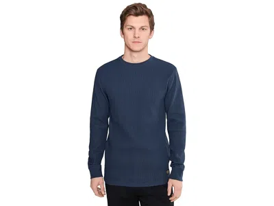 Rvca Day Shift Thermal Long Sleeves In Blue