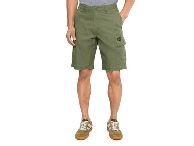 Rvca Dayshift Cargo Shorts In Green