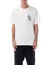 Rvca Double Trouble White T-shirt In Neutral