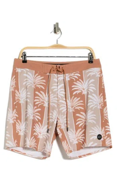Rvca Down Right Swim Trunks In Multi