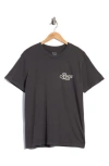 Rvca Emscript Cotton Graphic T-shirt In Multi
