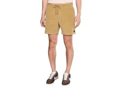 Rvca Escape Elastic Cord Short Ii Men's Shorts Ochre: 2xl One Size In Brown