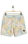 Rvca Freeport Swim Trunks In Multi