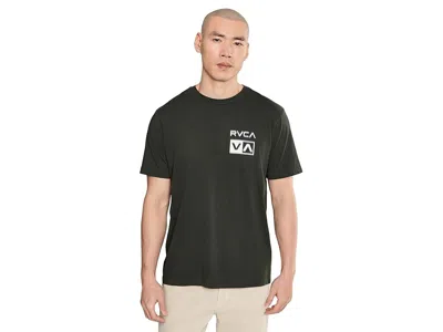 Rvca Glitch Short Sleeve Men's T Shirt Pirate Black: Xl