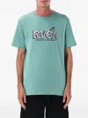 Rvca Butterfly Fx Organic Cotton T-shirt In Green