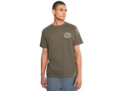 Rvca Hex Filigre Short Sleeve Men's T Shirt Fatigue: 2xl In Green