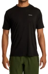 Rvca Icon Short Sleeve T-shirts In Black
