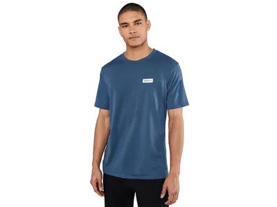 Rvca Icon Short Sleeve T-shirts In Blue
