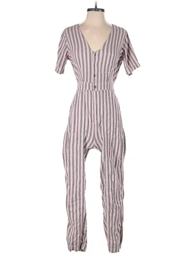 Pre-owned Rvca Jumpsuit In Gray