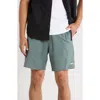 Rvca Kevin Stretch Woven Shorts In Black