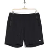 Rvca Kevin Stretch Woven Shorts In Black
