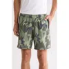 Rvca Kevin Stretch Woven Shorts In Camouflage