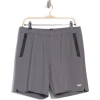 Rvca Kevin Stretch Woven Shorts In Charcoal